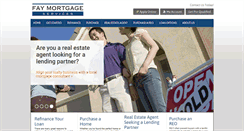Desktop Screenshot of faymortgage.com